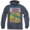 Superman - Action No. 1 Adult Heather Hoodie