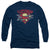 Superman - Chain Breaking Adult Long Sleeve Shirt