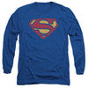 Superman - Super Rough Adult Long Sleeve Shirt