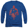 Superman - Super Knockout Adult Long Sleeve Shirt