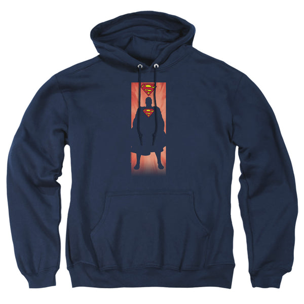 Superman - Block Adult Pull Over Hoodie
