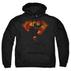 Superman - S Shield Knockout Adult Pull Over Hoodie