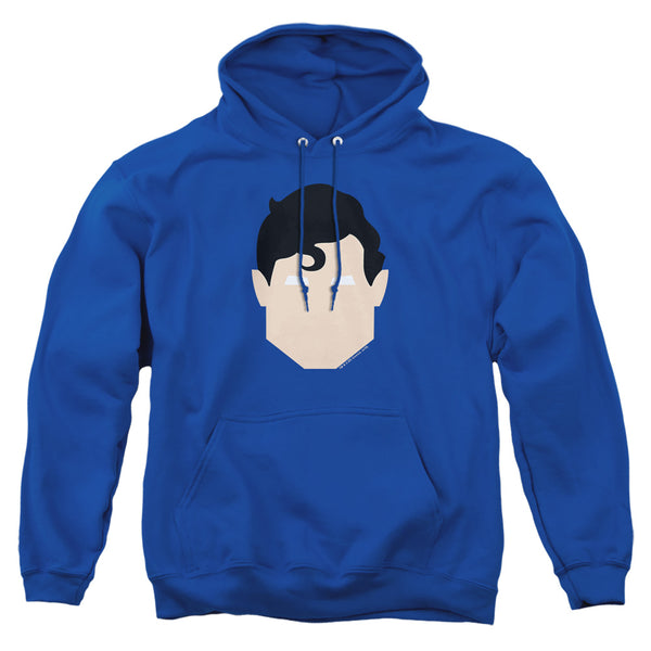 Superman - Supes Head Adult Pull Over Hoodie