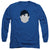 Superman - Supes Head Adult Long Sleeve Shirt