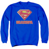 Superman - Super Grandpa Adult Crewneck Sweatshirt