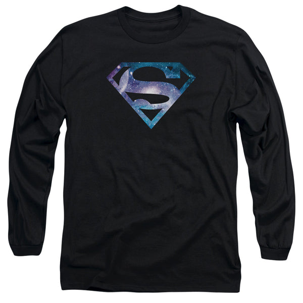 Superman - Galaxy 2 Shield Adult Long Sleeve Shirt