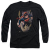 Superman - Orbit Adult Long Sleeve Shirt