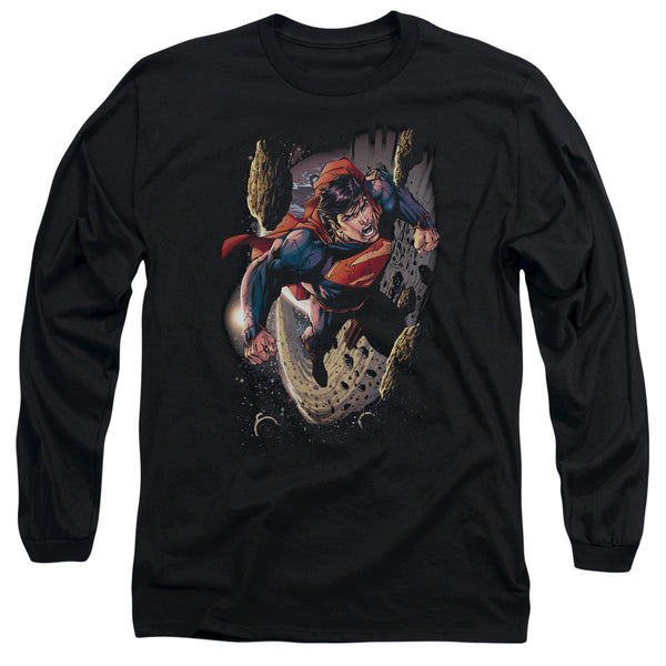 Superman - Orbit Adult Long Sleeve Shirt
