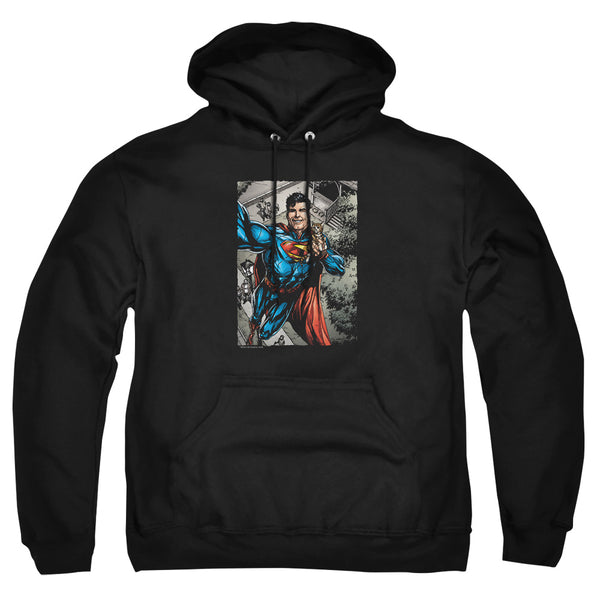 Superman - Super Selfie Adult Pull Over Hoodie