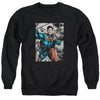 Superman - Super Selfie Adult Crewneck Sweatshirt