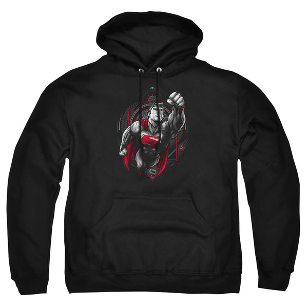 Superman - Propaganda Superman Adult Pull Over Hoodie