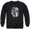 Superman - Vintage Steel Adult Crewneck Sweatshirt