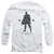 Superman - Paisley Sihouette Adult Long Sleeve Shirt