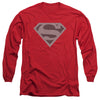 Superman - Elephant Shield Adult Long Sleeve Shirt