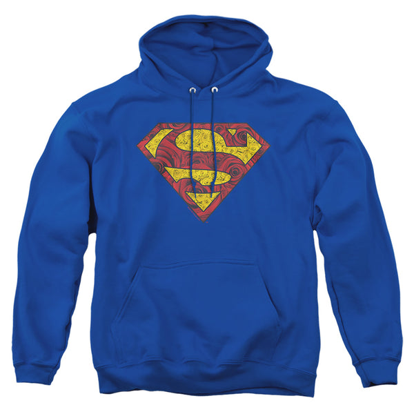 Superman - Rosey Shield Adult Pull Over Hoodie