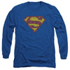 Superman - Rosey Shield Adult Long Sleeve Shirt