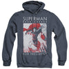 Superman - Superman For President Adult Heather Hoodie