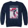 Superman - Superman For President Adult Crewneck Sweatshirt