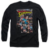 Superman - Action One Adult Long Sleeve Shirt