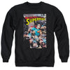 Superman - Action One Adult Crewneck Sweatshirt
