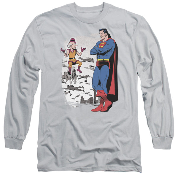 Superman - Disbelief Adult Long Sleeve Shirt