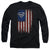 Superman - Old Glory Shield Adult Long Sleeve Shirt