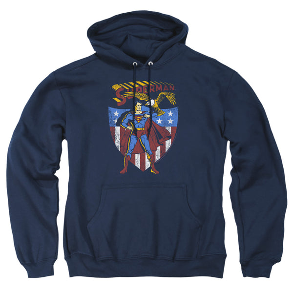 Superman - All American Adult Pull Over Hoodie