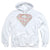 Superman - Rough Scribble Logo Adult Pull Over Hoodie