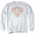 Superman - Rough Scribble Logo Adult Crewneck Sweatshirt