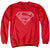 Superman - Rough Paisley Logo Adult Crewneck Sweatshirt