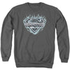 Superman - Man Of Steel Shield Adult Crewneck Sweatshirt