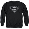 Superman - Barbed Wire Adult Crewneck Sweatshirt