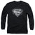 Superman - Biker Metal Adult Long Sleeve Shirt