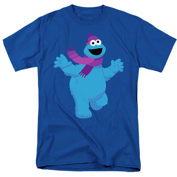 Sesame Street - Furry Friends Forever! Cookie Monster Adult Regular Fit Short Sleeve