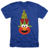 Sesame Street - Christmas Nutcracker Elmo Adult Regular Fit Heather Short Sleeve