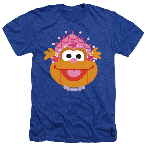 Sesame Street - Christmas Nutcracker Zoey Adult Regular Fit Heather Short Sleeve
