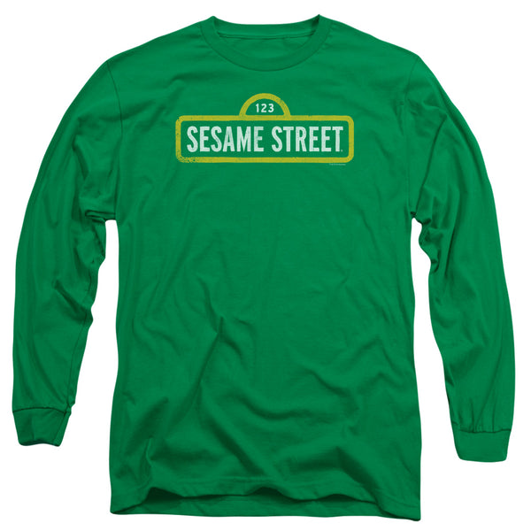 Sesame Street - Rough Logo Adult Long Sleeve