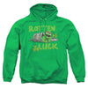 Sesame Street - Oscar The Grouch Rotten Luck Adult Pullover Hoodie