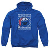 Sesame Street - Cookie Monster Ugly Christmas Adult Pullover Hoodie