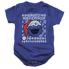 Sesame Street - Cookie Monster Ugly Christmas Infant Snapsuit
