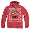 Sesame Street - Elmo Ugly Christmas Adult Heather Hoodie