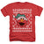 Sesame Street - Elmo Ugly Christmas Adult Regular Fit Heather Short Sleeve