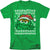 Sesame Street - Oscar The Grouch Ugly Christmas Adult Regular Fit Short Sleeve