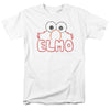 Sesame Street - Elmo Letters Adult Regular Fit Short Sleeve