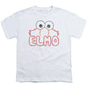 Sesame Street - Elmo Letters Youth Short Sleeve