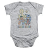 Sesame Street - Colorful Group Infant Snapsuit