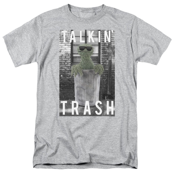 Sesame Street - Talkin Trash Adult Regular Fit Short Sleeve