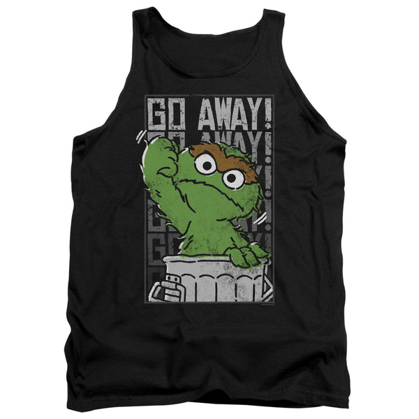Sesame Street - Go Away Adult Tank Top