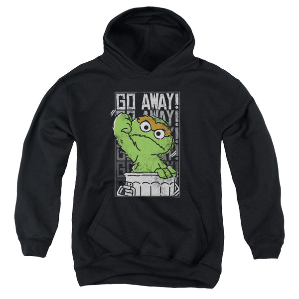 Sesame Street - Go Away Youth Hooded Sweatshirt