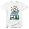 Sesame Street - All The Cookies Adult Regular Fit Short Sleeve